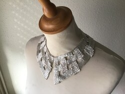 Szecessziós, gyöngy gallér 20. sz. első fele.
