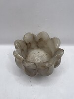 Régi alabástrom tálka. 5890