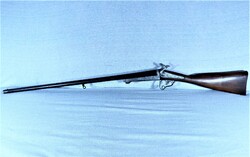 CSODÁS, ANTIK, DUPLACSÖVŰ LEFAUCHEUX PUSKA, ST. ETIENNE, CA. 1860!!!