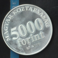 5000 Forint Radnóti Miklós ezüst emlékérme