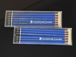 NOS !!! 24x STAEDTLER MARS LUMOGRAPH 100 2H Grafit Ceruza !!! ÚJ !!!