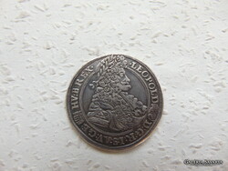 Lipót - Leopold 1/2 tallér 1698 K.B. ! RR !