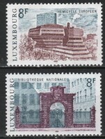 Luxemburg 0115 Mi.  1029-1030      1,00 Euró postatiszta