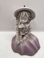 Kerámia kislány figura, Bod jelzéssel. 5901