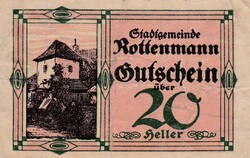 20  Heller 1920  Szükségpénz Ausztria