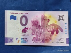NÉMETORSZÁG 0 EURO 2024 LÁMA MAJOM SZURIKÁTA VÖRÖS PANDA EGÉR TATU! RITKA EMLÉK PAPÍRPÉNZ! UNC!