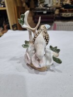 Porcelán madár figura