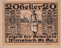 20  Heller   Szükségpénz Ausztria