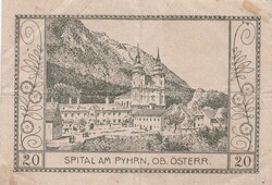 20  Heller 1921   Szükségpénz Ausztria