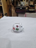 Régi német porcelán malac figura