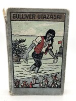 Gulliver utazásai - ritka, antik kiadás Geiger Richárd rajzaival illusztrálva, 1907