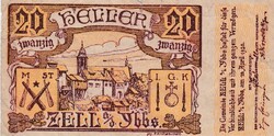 20  Heller 1920 Szakadt   Szükségpénz Ausztria