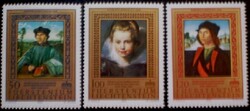 LI881-3 / Liechtenstein 1985 Festmények a Királyi Gyűjteményből bélyegsor postatiszta