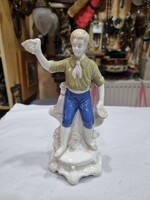 Régi német porcelán figura