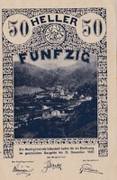 50  Heller  1920  Szükségpénz  Ausztria