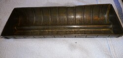 Antik fém gyümölcskenyér sütőforma (őzgerinc)