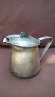 Berndorfi ezüstözött Art Deco tejszínes kanna