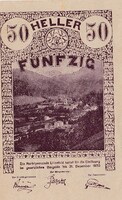50  Heller  1920  Szükségpénz  Ausztria
