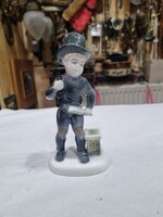 Régi német porcelán figura