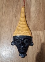 Zahajszky László Art deco kerámia falidisz
