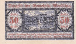 50  Heller 1920  Szükségpénz  Ausztria
