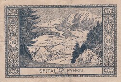 50  Heller  1921 Szükségpénz  Ausztria