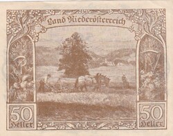 50  Heller  1920 Szükségpénz  Ausztria