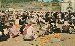 Képeslap: Mexikói piac.