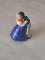 Keramos táncoló pár  miniatűr figura  Anton Klieber terve