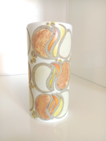 1970 Ellen Malmer - Royal Copenhagen fajansz váza BACA LINE stúdióváza