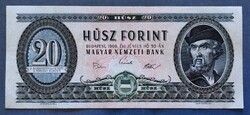 20 Forint 1969, VF+.