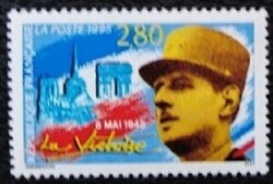 Fr3087 / Franciaország 1995 50 éve ért véget a II. világháború bélyeg postatiszta