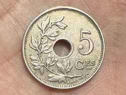 Belga 5 centime 1925 I. Albert Belgium cent érme
