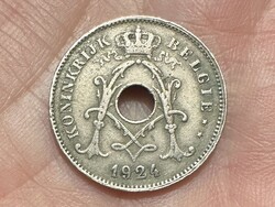 Belga 10 centime 1924 I. Albert Belgium cent érme