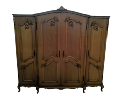 Neobarokk 4 ajtós ruhás szekrény, gardrób 6.