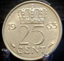 Hollandia 25 cent, 1963 B03B1