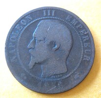 Francia 10 centime 1856 ((O7)