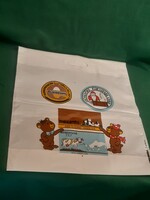 Régi csokoládés reklámtáska