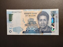 Malawi - 200 Kwacha 2021 UNC
