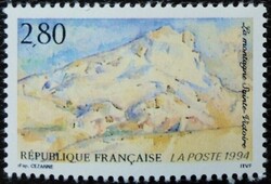 Fr3032 / Franciaország 1994 Turisztika – St. Victoire-hegység bélyeg postatiszta