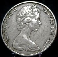 Ausztrália 20 cent, 1967 C10C4