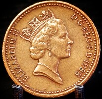 Egyesült Királyság 1 penny, 1988 C06A1