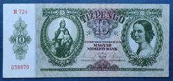 10 Pengő 1936, VF+.