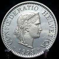 Svájc 10 Rappen, 1993, PROOF B07B1