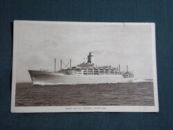 Képeslap,Anglia,Orient Line,S.S. Orsova óceánjáró hajó,1950-