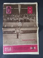 Magyar Rendőr - A Belügyminisztérium lapja hetilap újság - XXIII.évf. 1969 júl. 17.