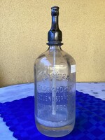 1 literes DÉHER szódásüveg.
