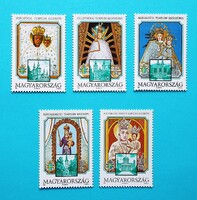 (B) 1991. Magyarországi Mária kegyhelyek sor** - (Kat.: 450.-)