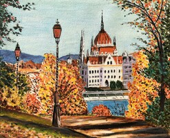Hepp Natália: Budapest, Parlament épülete