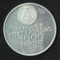 5000 Forint 2003 A Rákóczi szabadságharc évfordulója